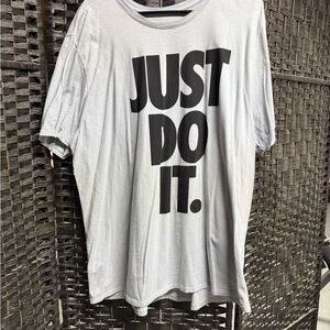 Nike Gray Athletic Tee